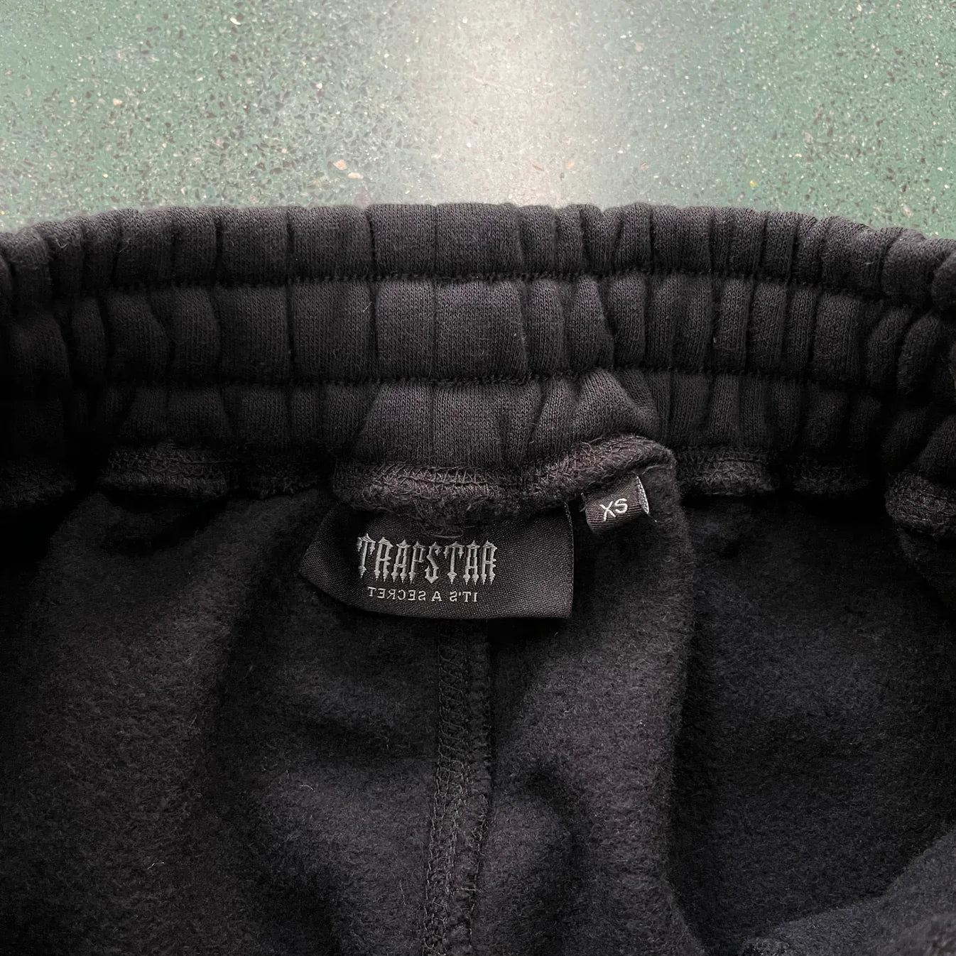 Trapstar Script Zip Through Tracksuit - Black Washed