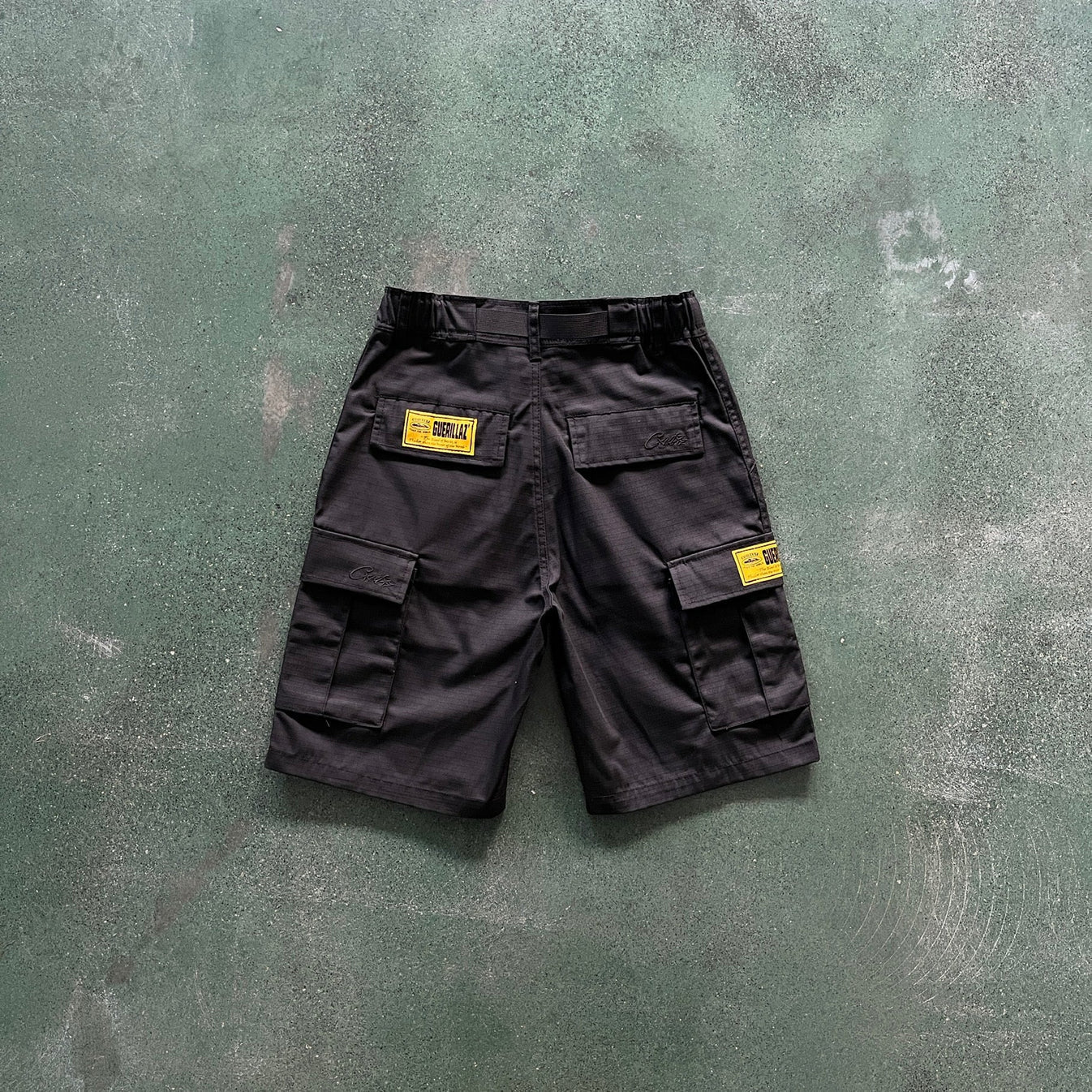 CORTEIZ Cargo Shorts - Black/Black