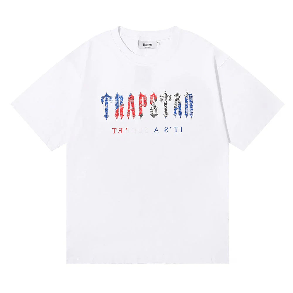 Trapstar Letter Color T-Shirt - Black/White
