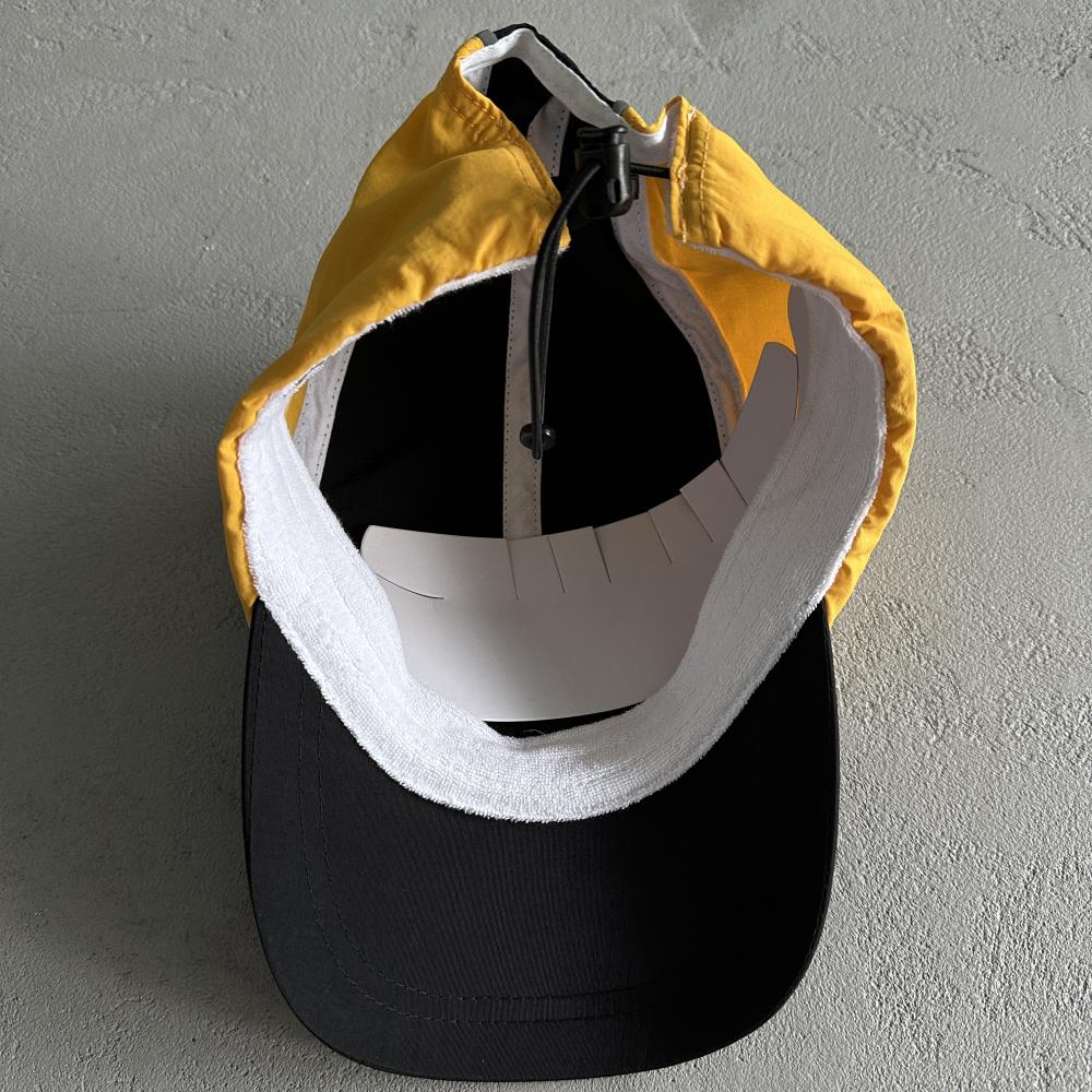 CORTEIZ Drawstring Cap - Black/Yellow