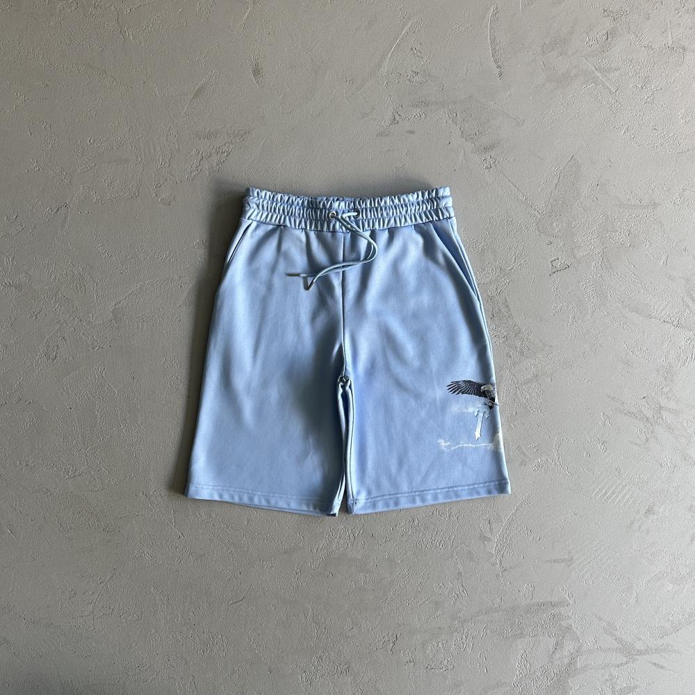 Trapstar Eagle Short Set - Sky Blue