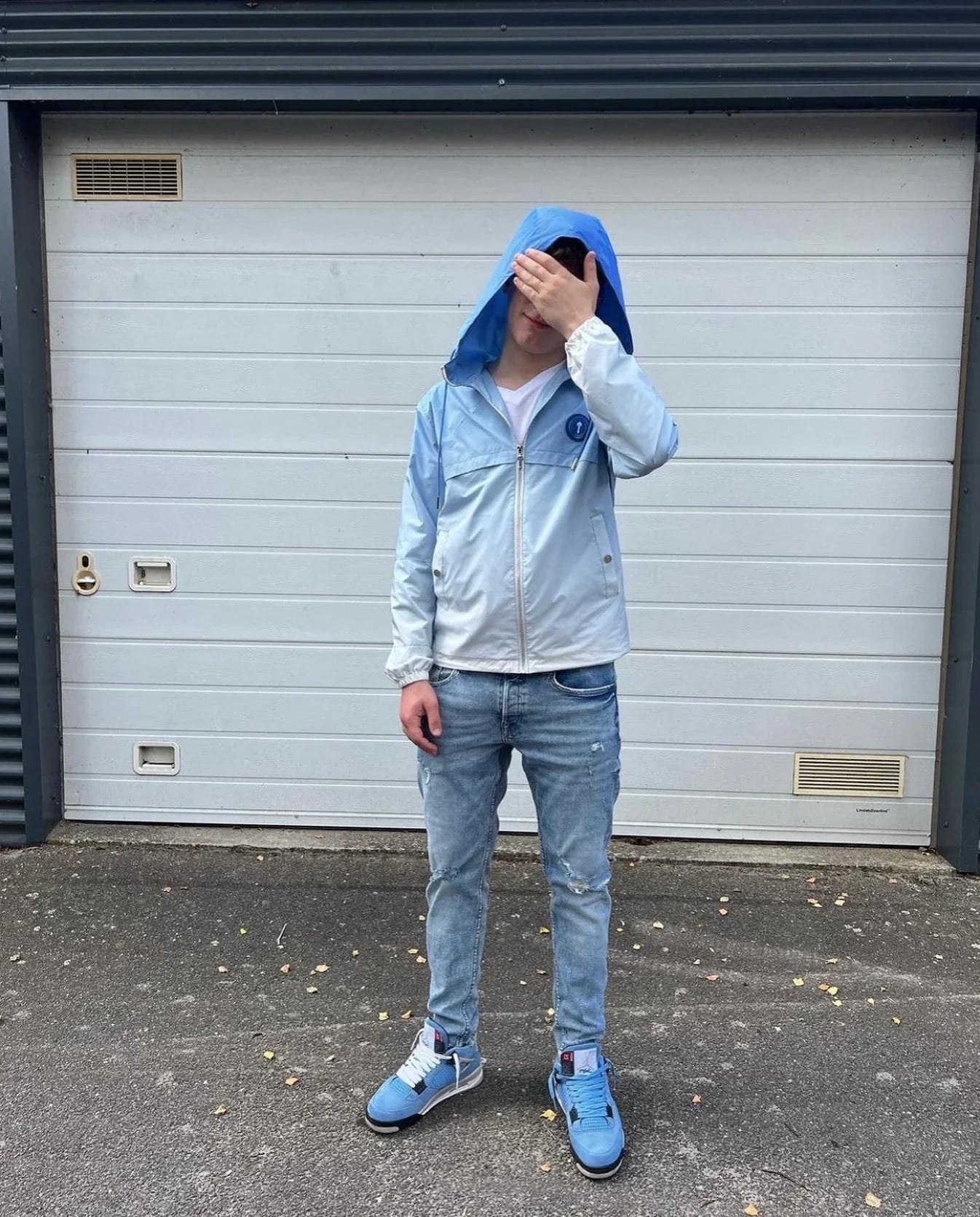 Trapstar Irongate T Windbreaker - Blue Gradient
