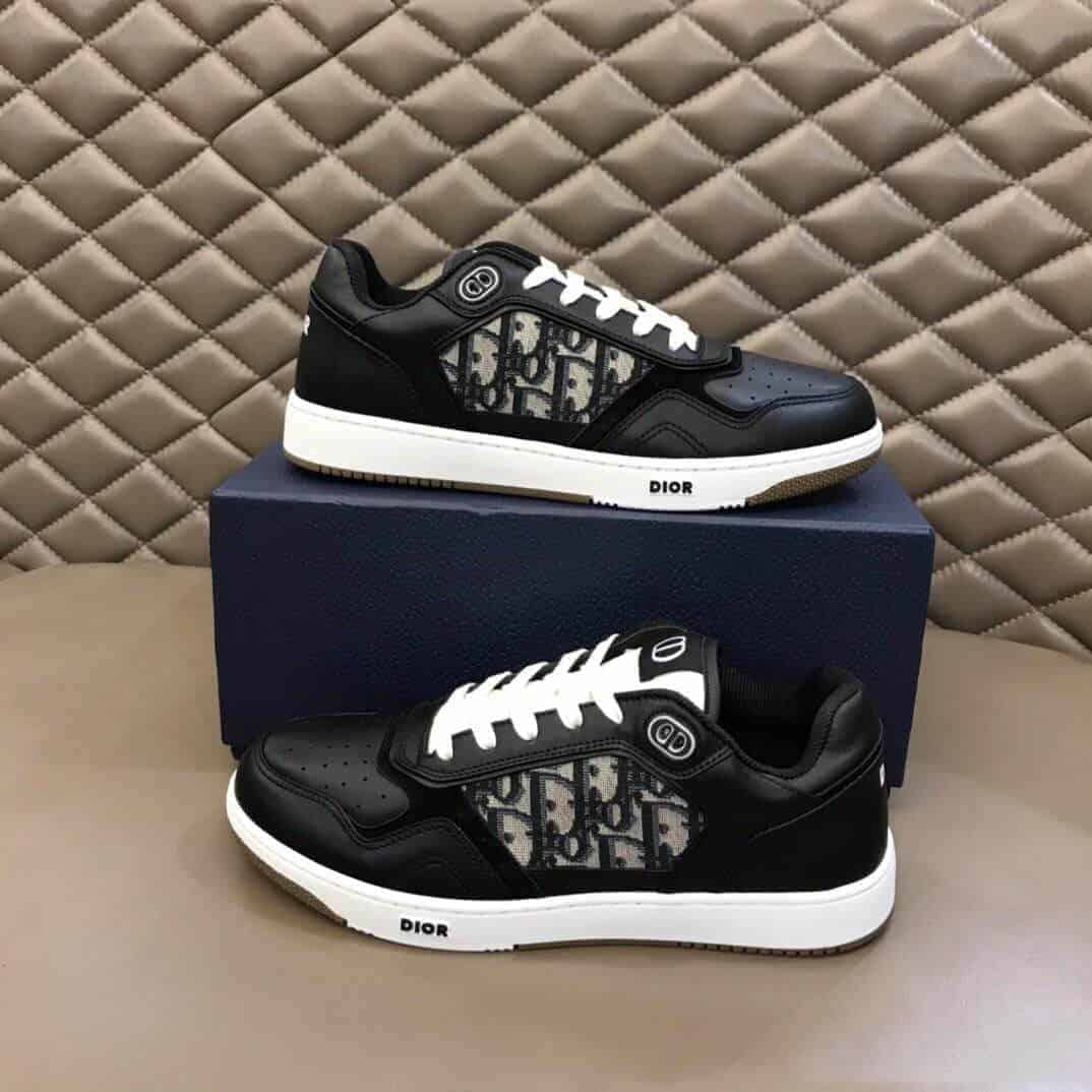 Dior B27 Low-Top Sneakers - Black