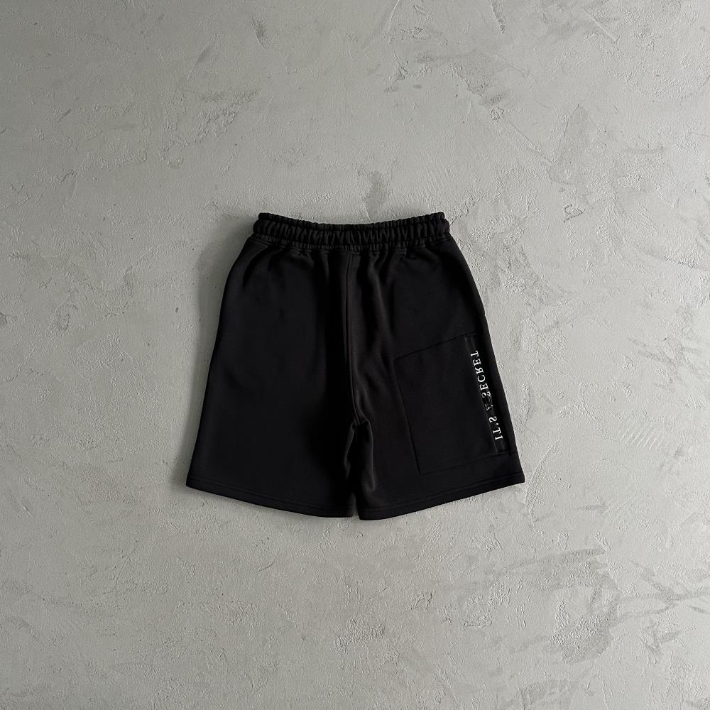 Trapstar Decoded Short Set - Black/Pink