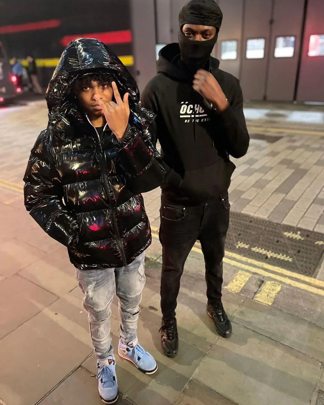 Trapstar Irongate Arch Puffer Jacket - Glossy Black