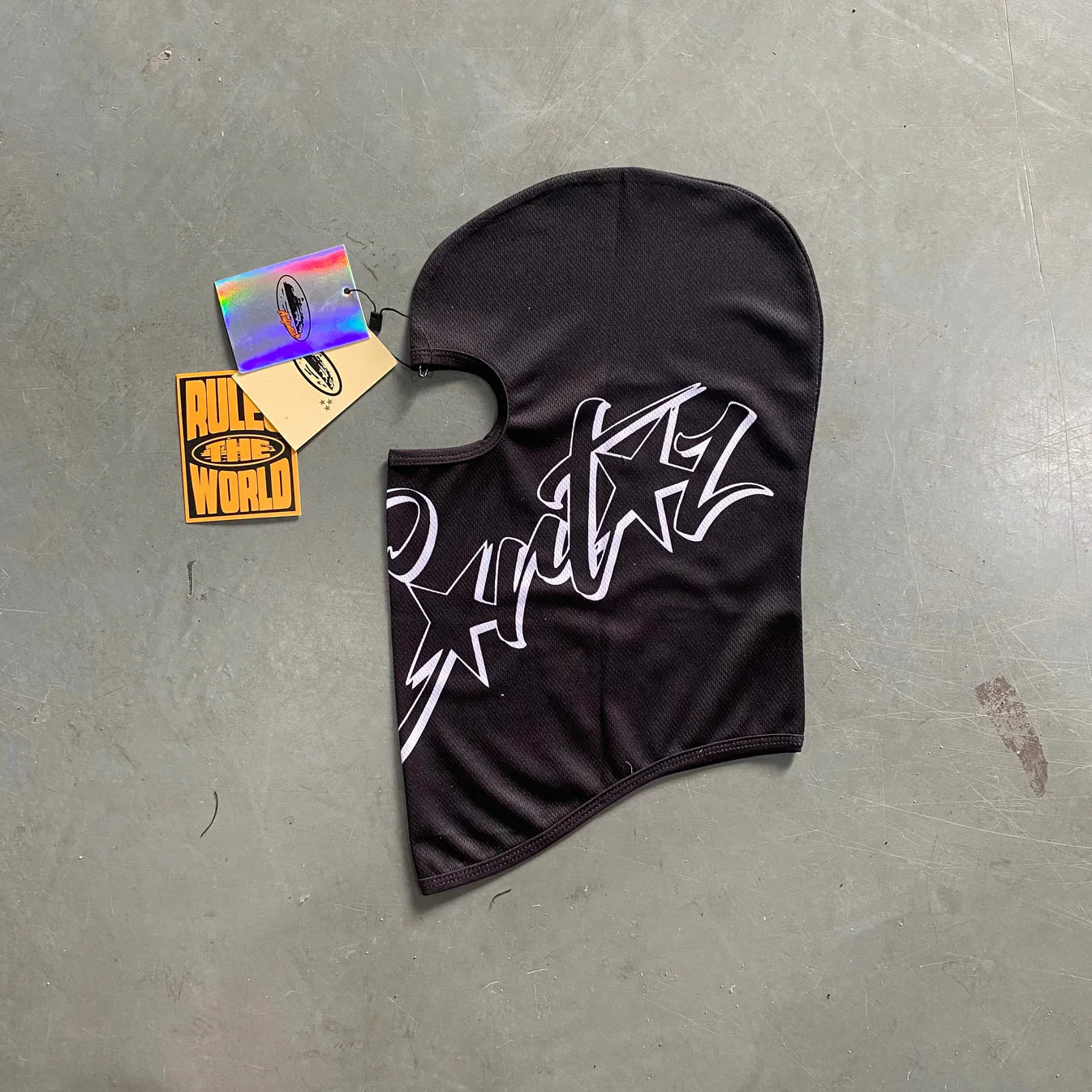 CORTEIZ 4th Anniversary Ski Mask - Black