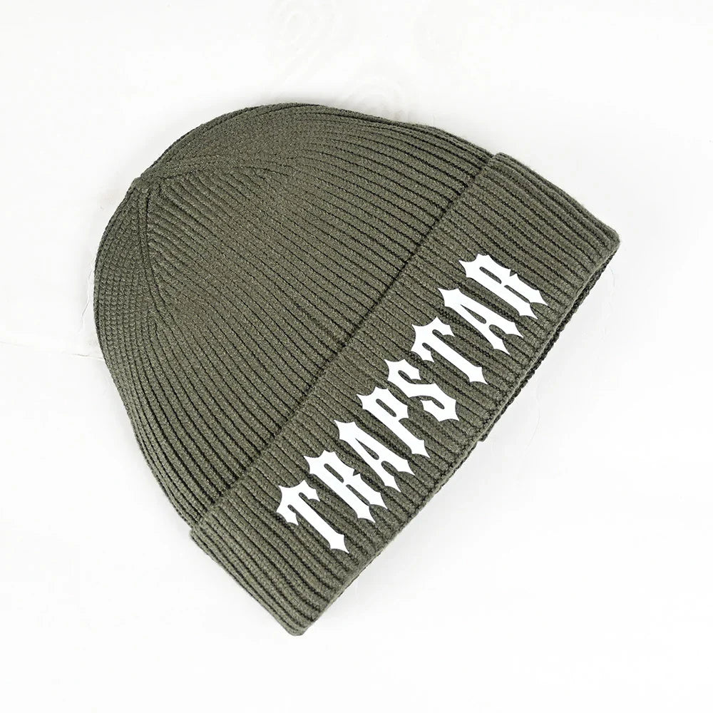 Trapstar Beanie - Green/White