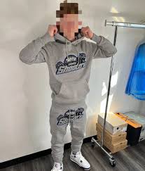 Trapstar Shooters Technical Tracksuit - Grey/Blue