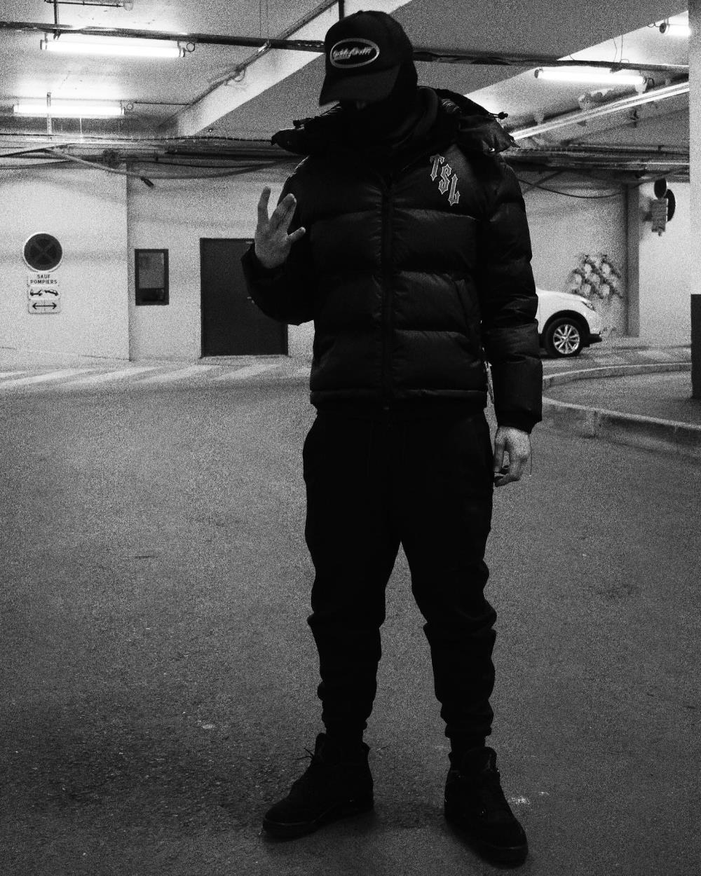 Trapstar Shooters Hooded Puffer -Black/Reflective