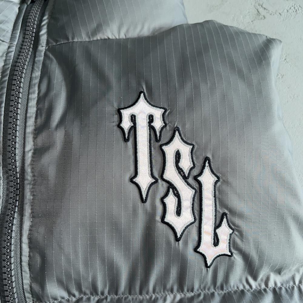 Trapstar Shooters Gilet - Grey/Reflective