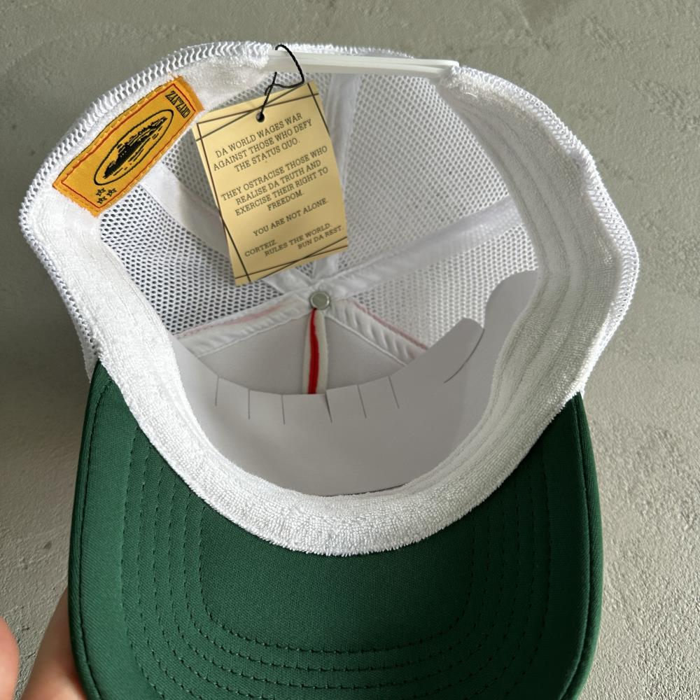 CORTEIZ Trucker Cap - Green/Red/White
