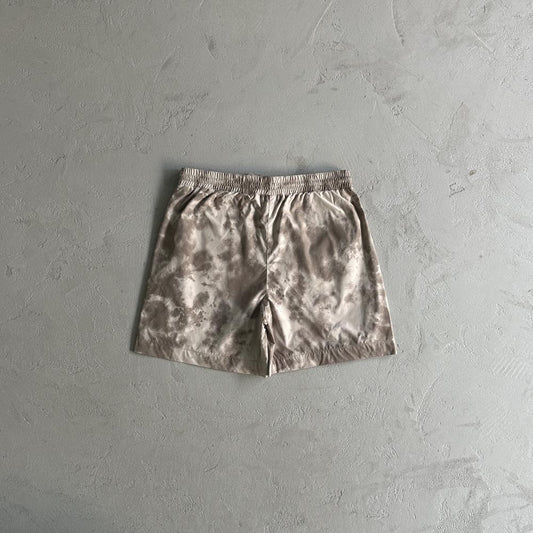 Trapstar Washed Arch Shorts - Brown