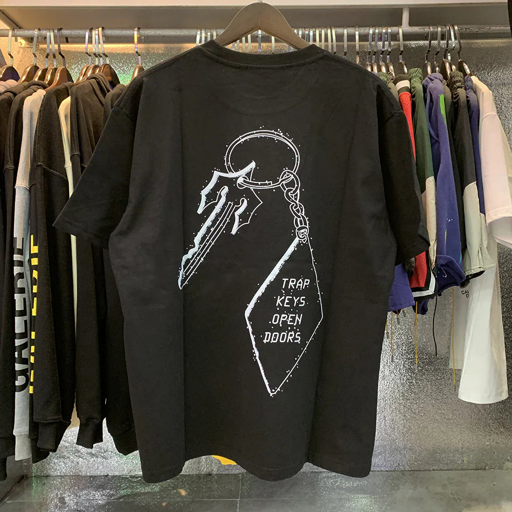 Trapstar Keychain T-Shirt - Black/White