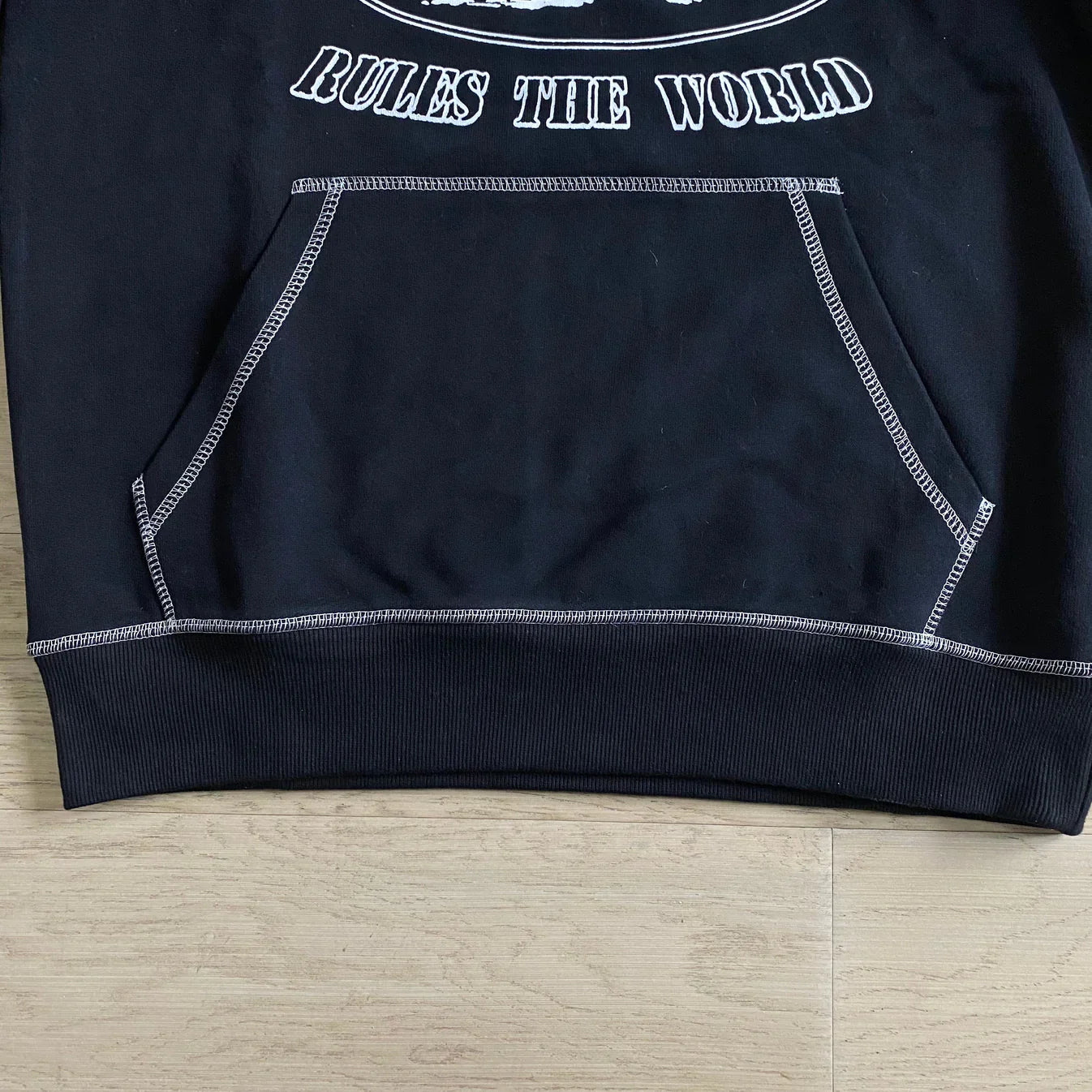 CORTEIZ Alcatraz Hoodie - Black/White