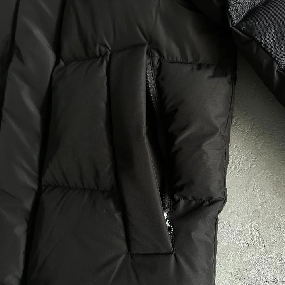 Trapstar Irongate Arch Puffer Jacket - Black/Black
