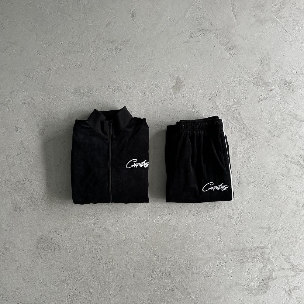 CORTEIZ Velour Set - Black