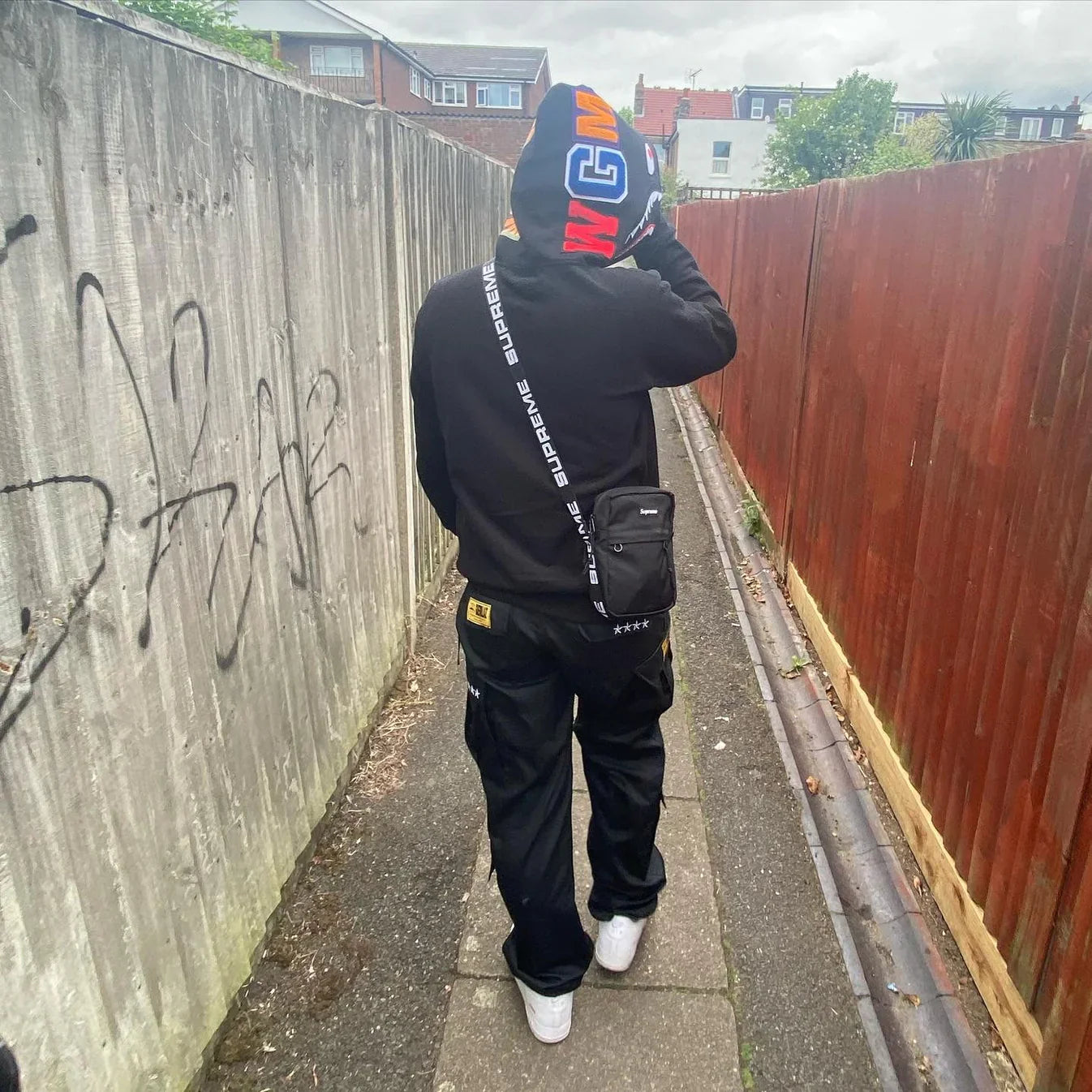 CORTEIZ 4 star Cargo Pants - Black