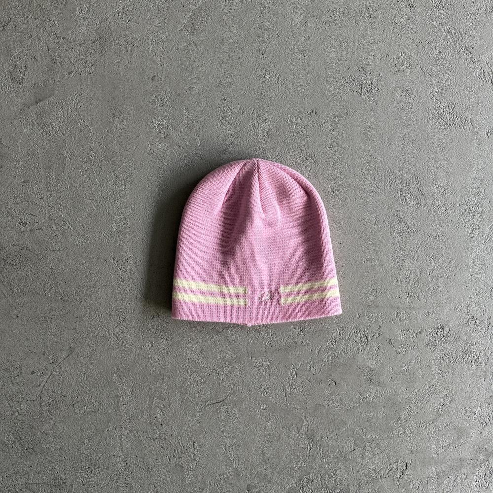 CORTEIZ Knit Stripe Beanie - Pink