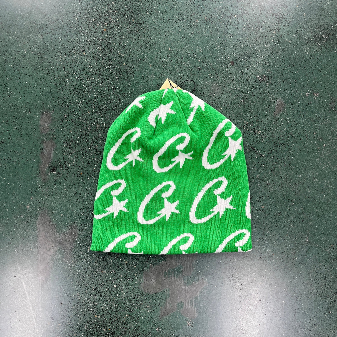 CORTEIZ C-Starz Monogram Beanie - Green