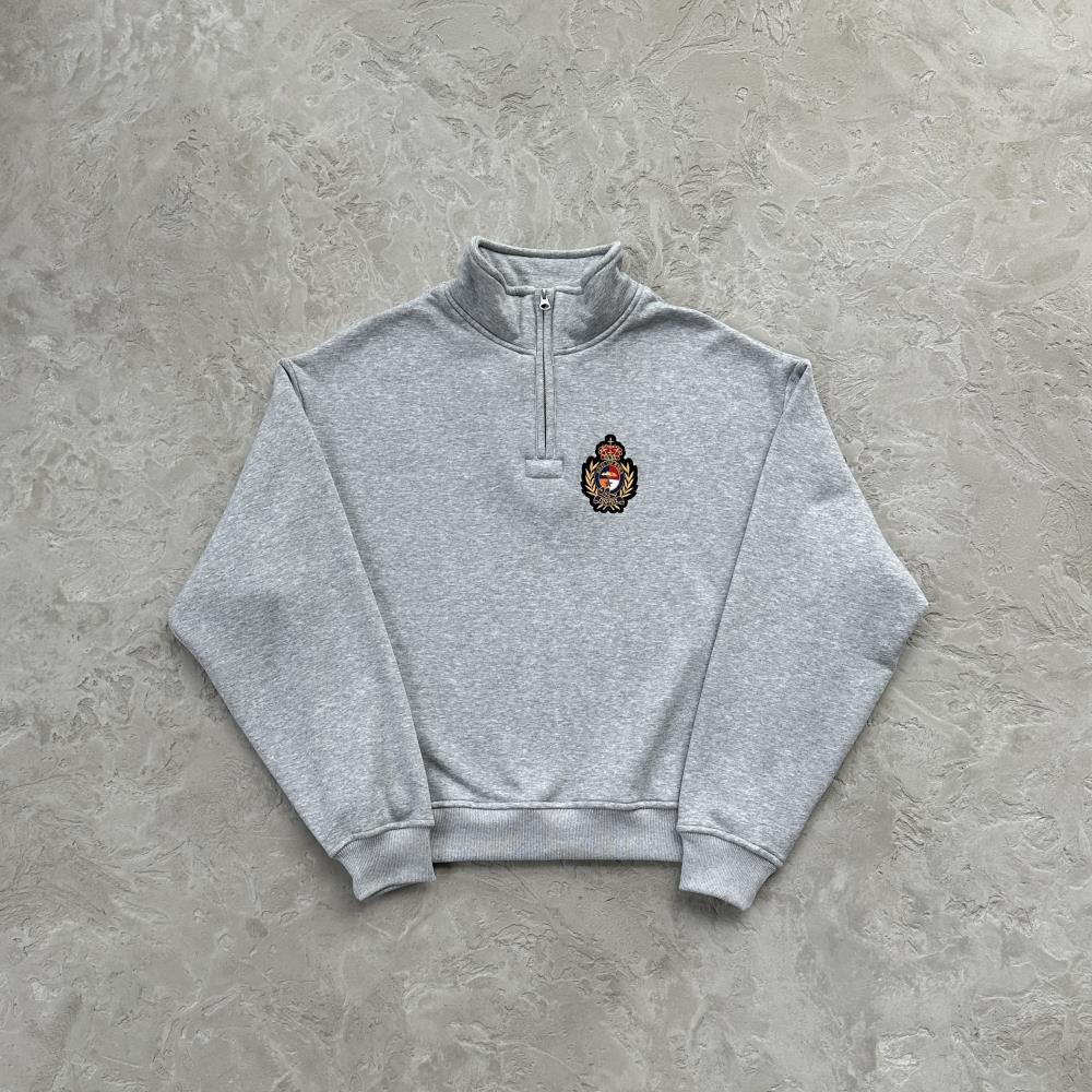CORTEIZ Royale Crest Quarter Set - Heather Grey