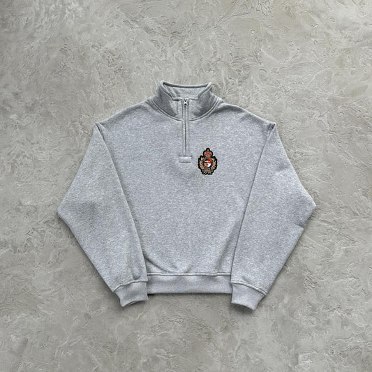 CORTEIZ Royale Crest Quarter Set - Heather Grey