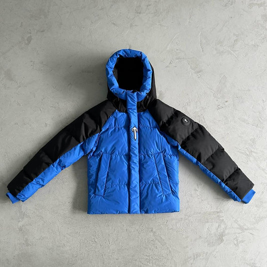 Trapstar Decoded Arch Puffer - Black/Blue
