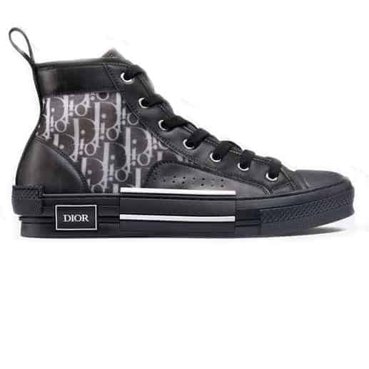 Dior B23 High-Top Shoes - Black
