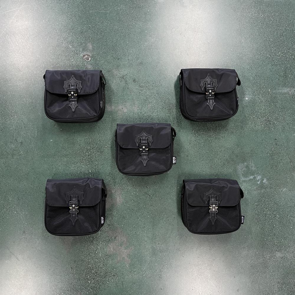 Trapstar Irongate T Crossbody Bag - Black/Black