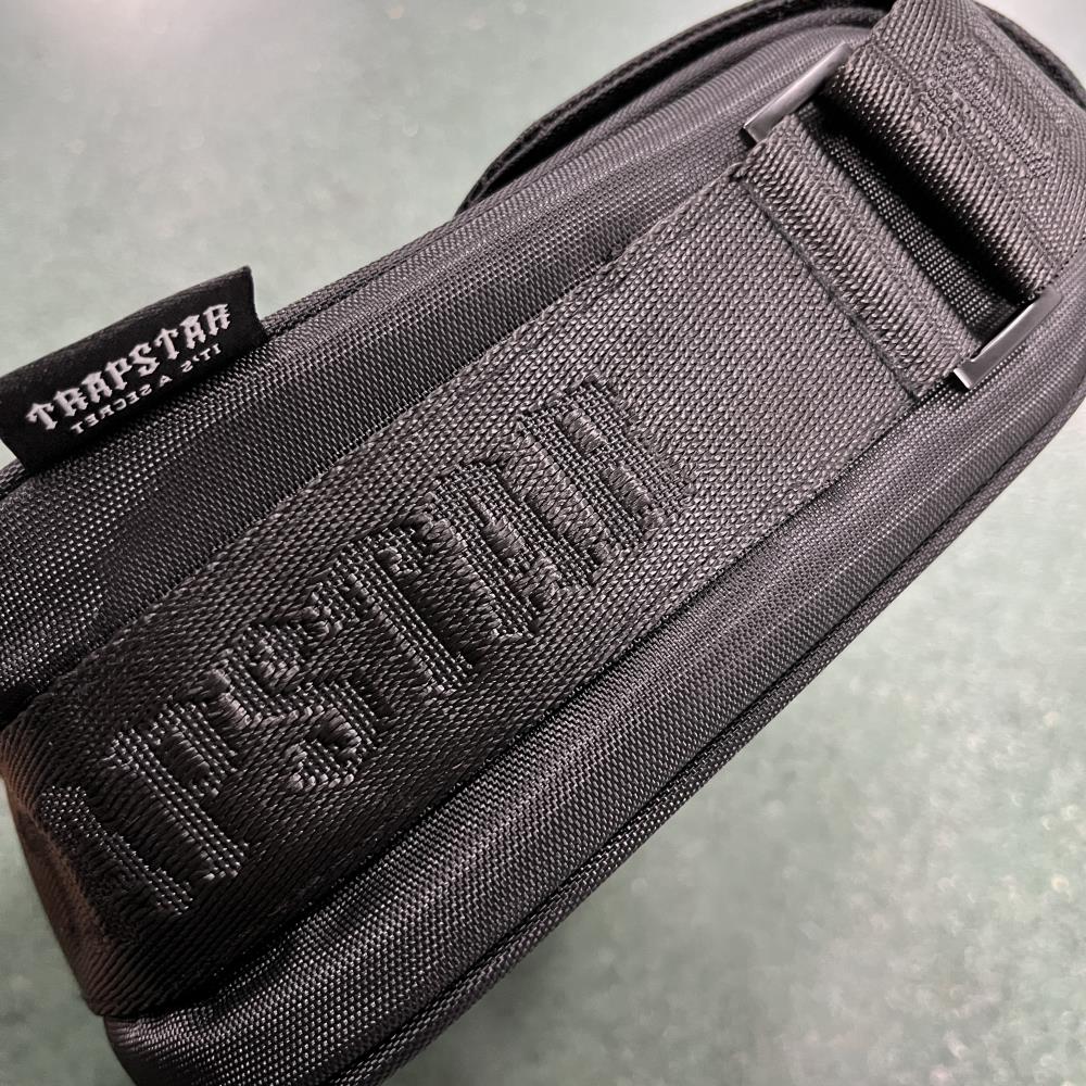 Trapstar Irongate T Crossbody Bag - Black/Black