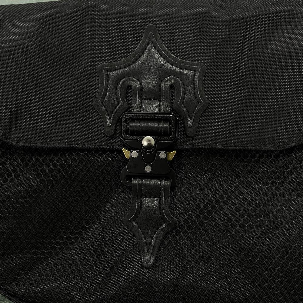 Trapstar Irongate T Crossbody Bag - Black/Black