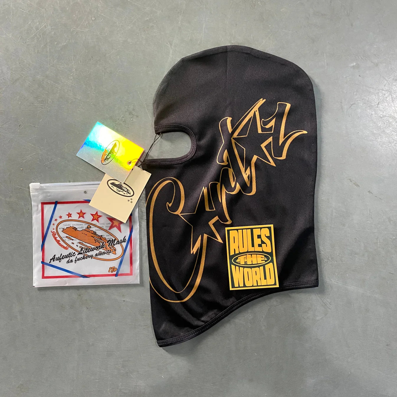 CORTEIZ 667 Ski Mask - Yellow