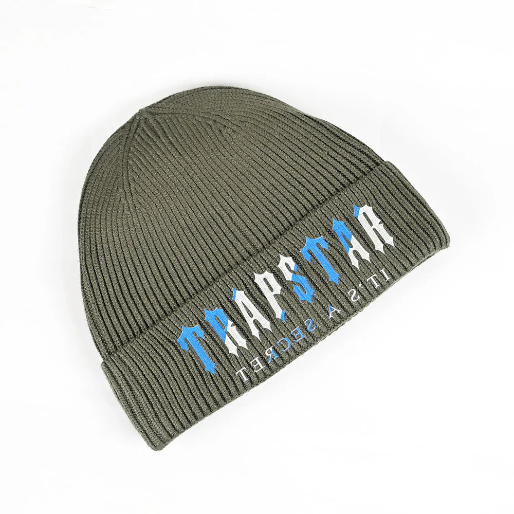 Trapstar Beanie - Green/Blue