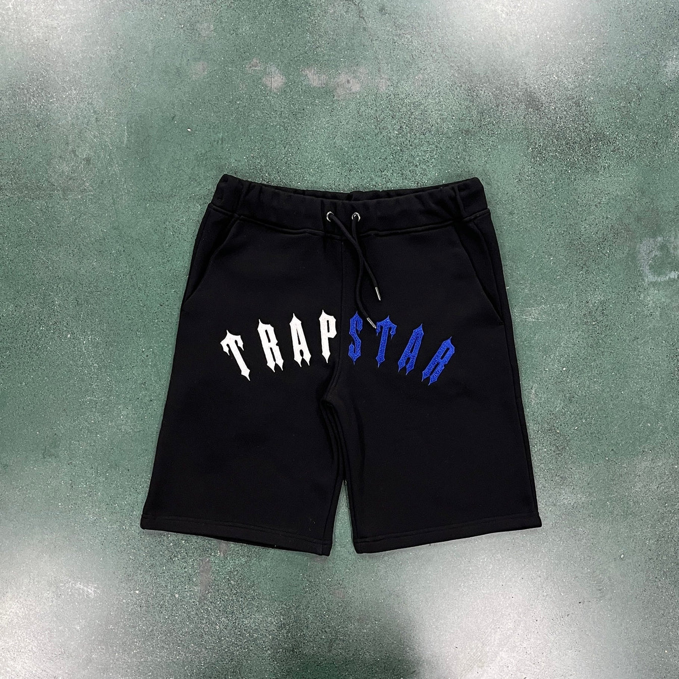 Trapstar Arch Chenille Short Set - Grey/Black