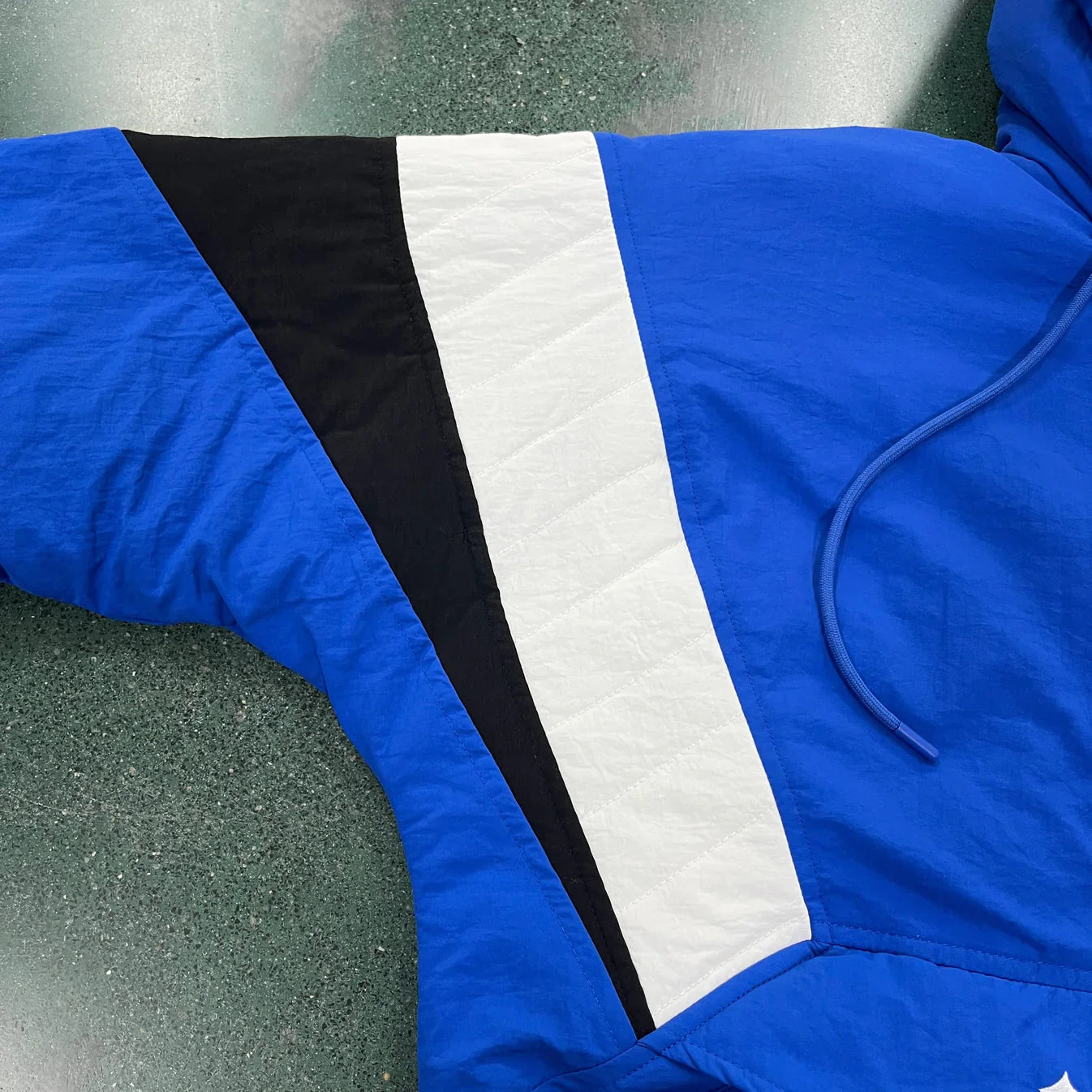Trapstar 1/4 Zip Pullover Jacket - Blue