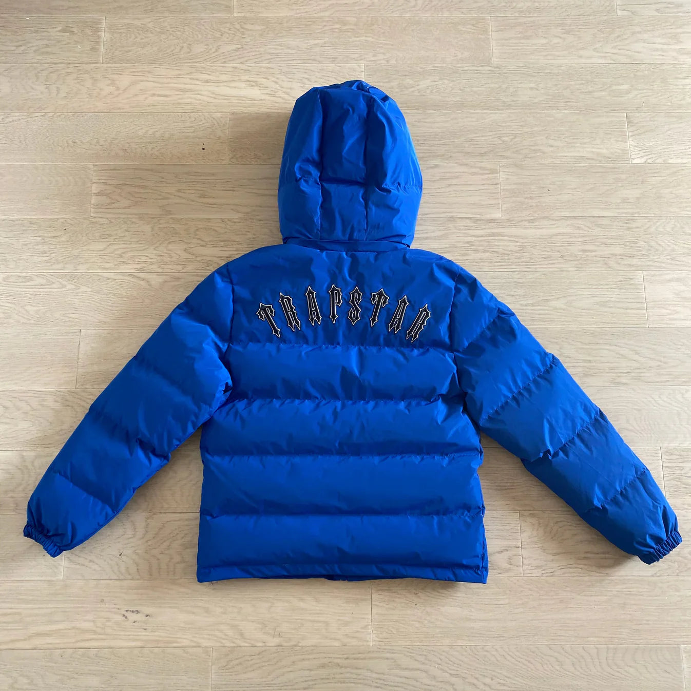 Trapstar Irongate Detachable Hooded Jacket - Blue