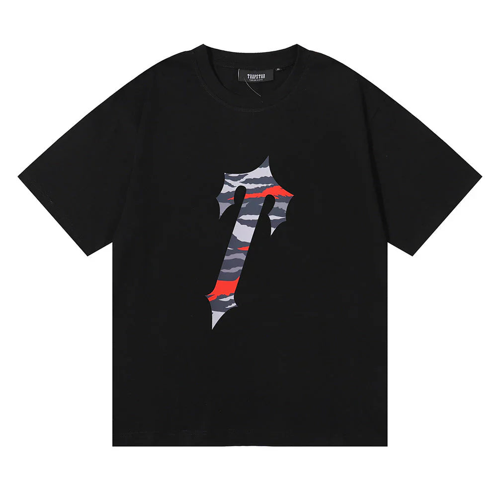 Trapstar Irongate Camo T-Shirt - Black/White