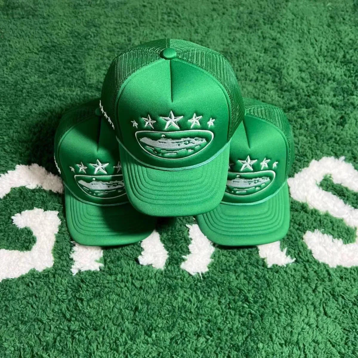 CORTEIZ 5 Star Embroidery Trucker Caps