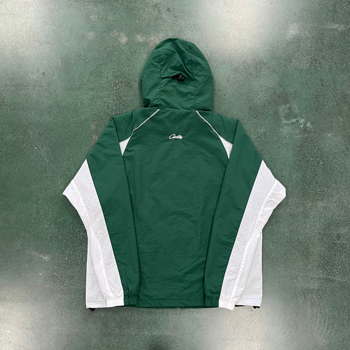 CORTEIZ Alcatraz Windbreaker - Green/White