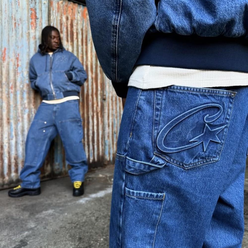 CORTEIZ C-Star Denim Work Jacket - Jean
