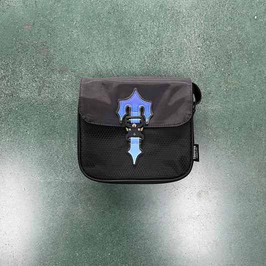 Trapstar Irongate T Crossbody Bag - Black/Blue