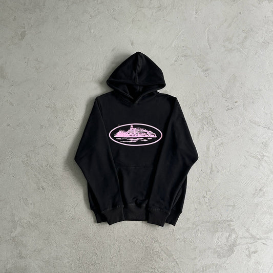 CORTEIZ Alcatraz Logo Hoodie - Pink