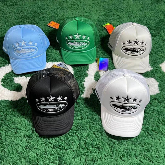 CORTEIZ 5 Star Embroidery Trucker Caps