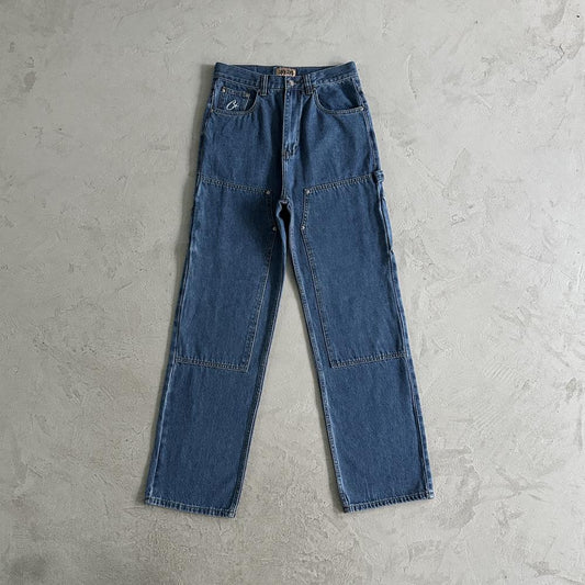CORTEIZ C-Star Denim Work Pants - Blue