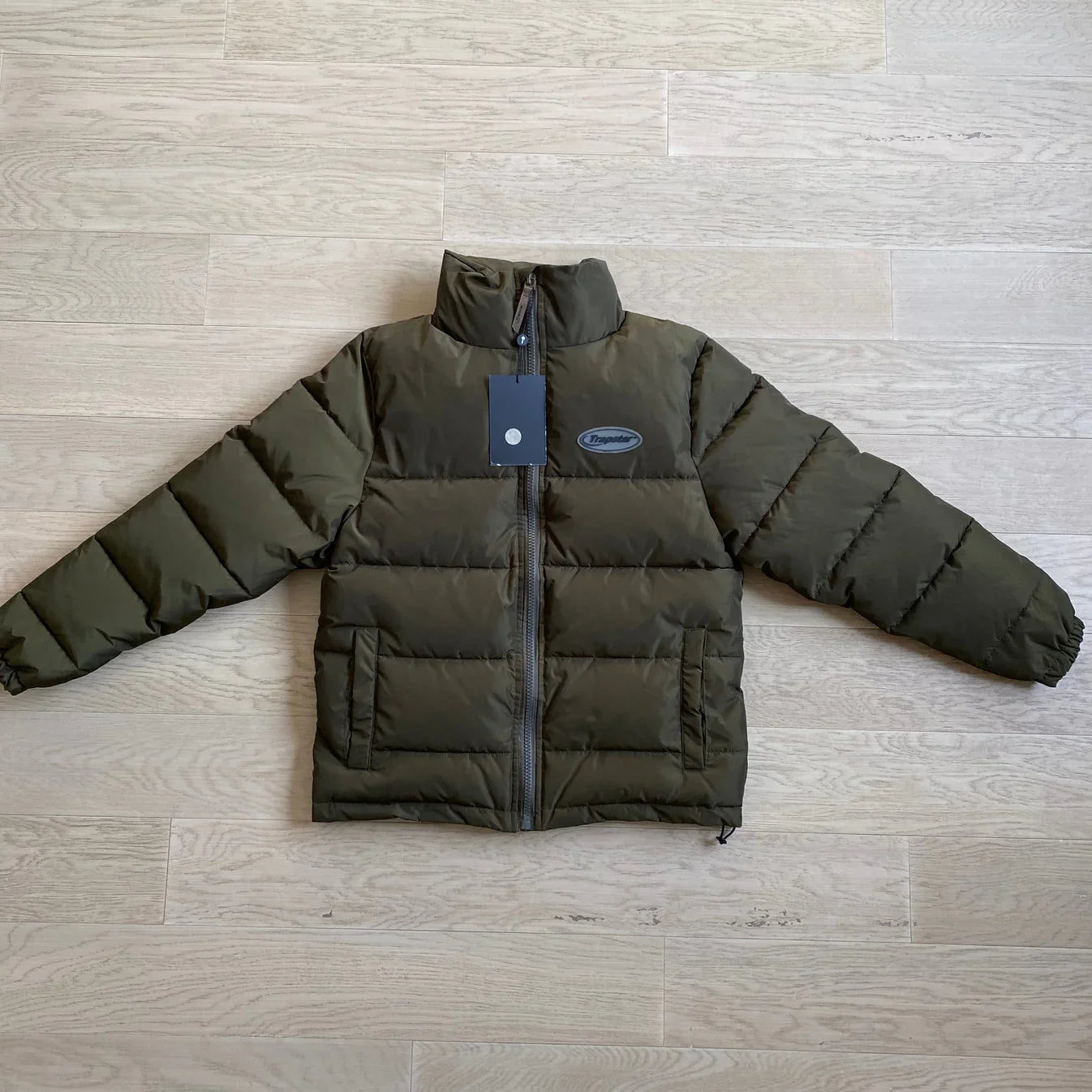 Trapstar Puffer Jacket - Olive Green
