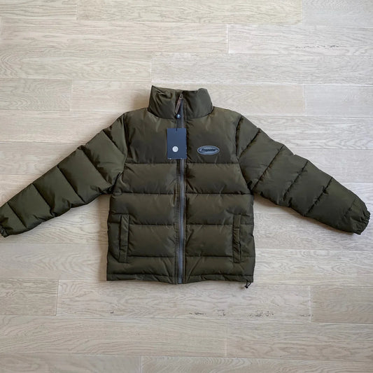 Trapstar Puffer Jacket - Olive Green