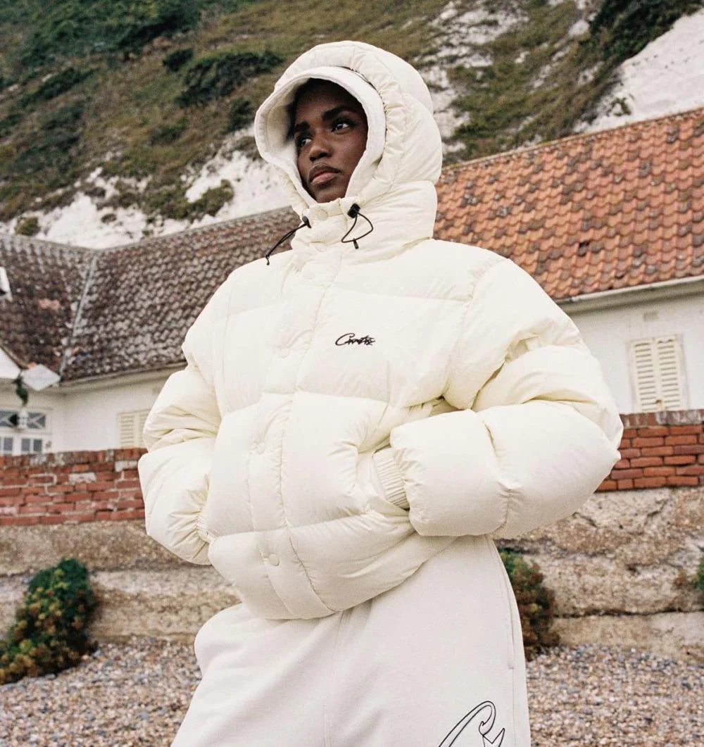 CORTEIZ Bolo V2 Down Jacket - Cream