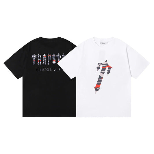 Trapstar Irongate Camo T-Shirt - Black/White