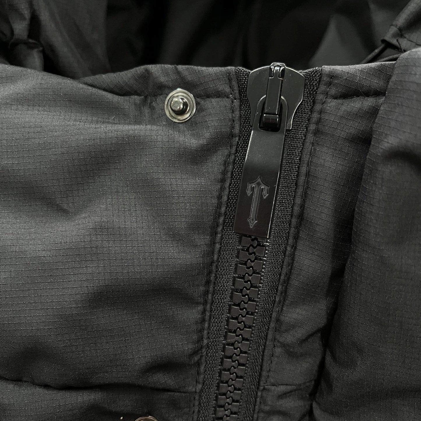 Trapstar Decoded Hooded Puffer 2.0 Jacket - Black