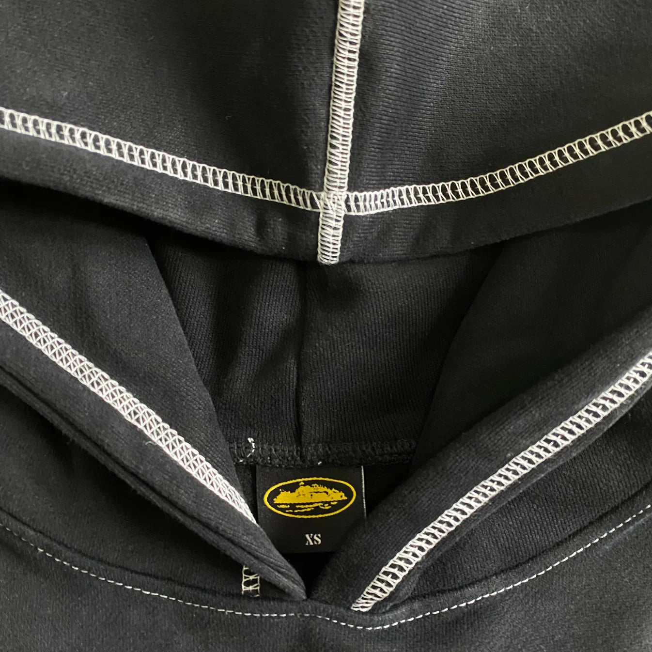 CORTEIZ Alcatraz Hoodie - Black/White