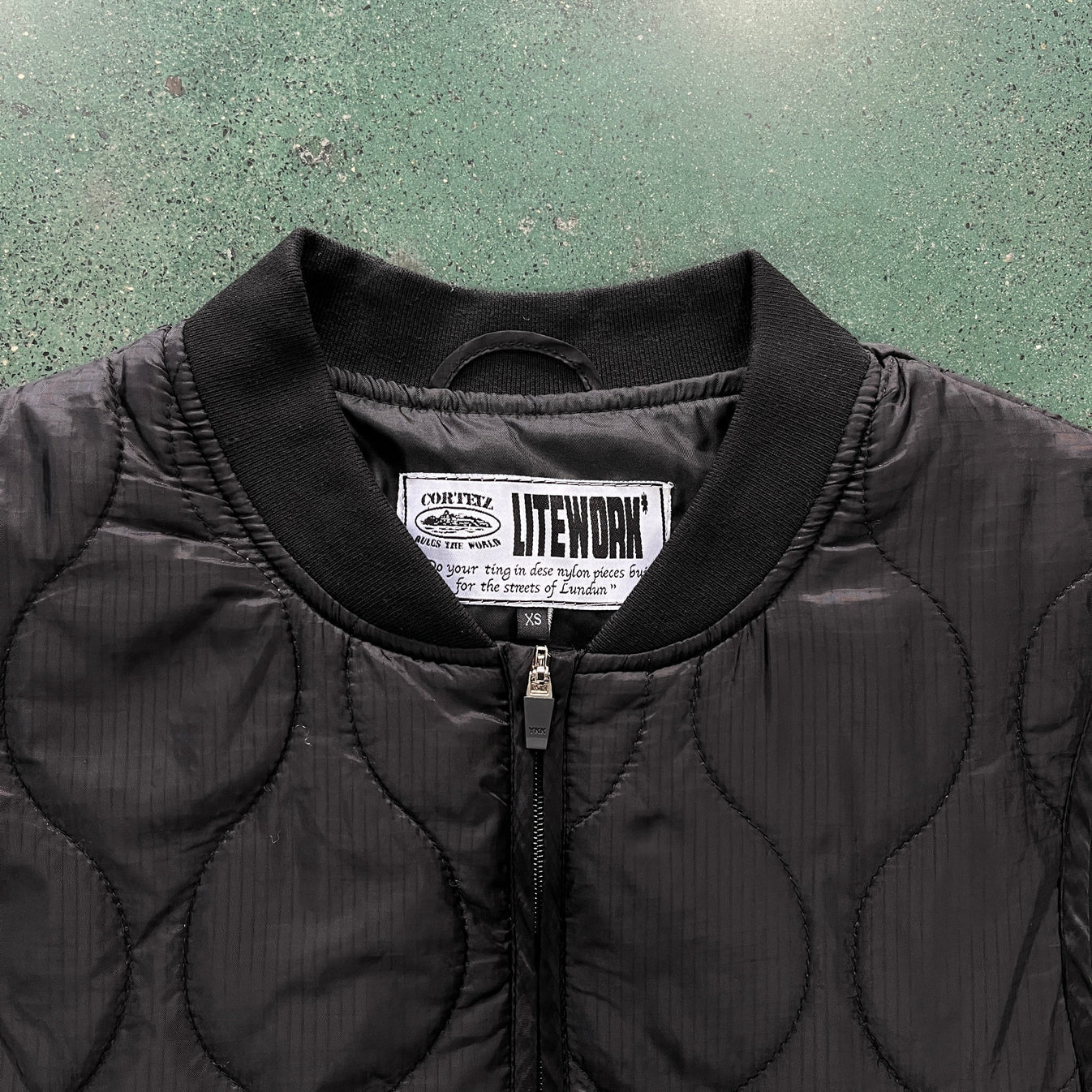 CORTEIZ Guerillaz Lightweight Quilted Vest - Black